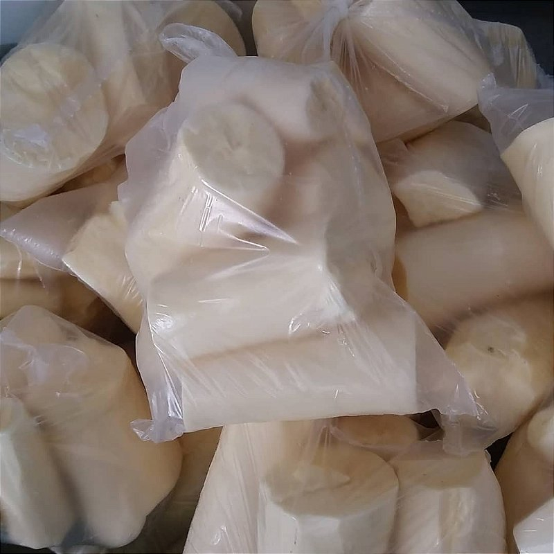 Mandioquinha descascada 