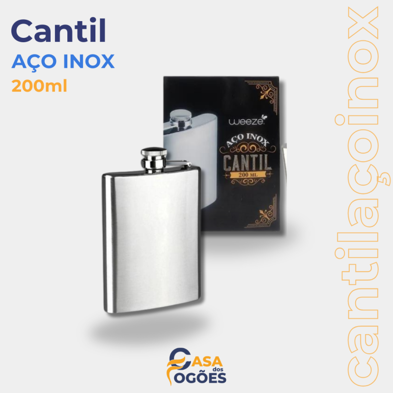 Cantil Aço Inox